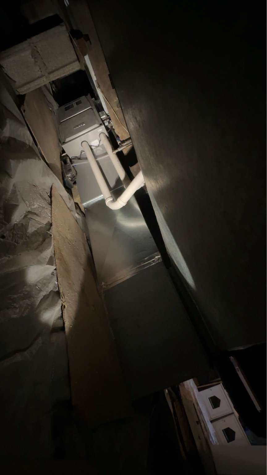 Tight-Space Furnace Install