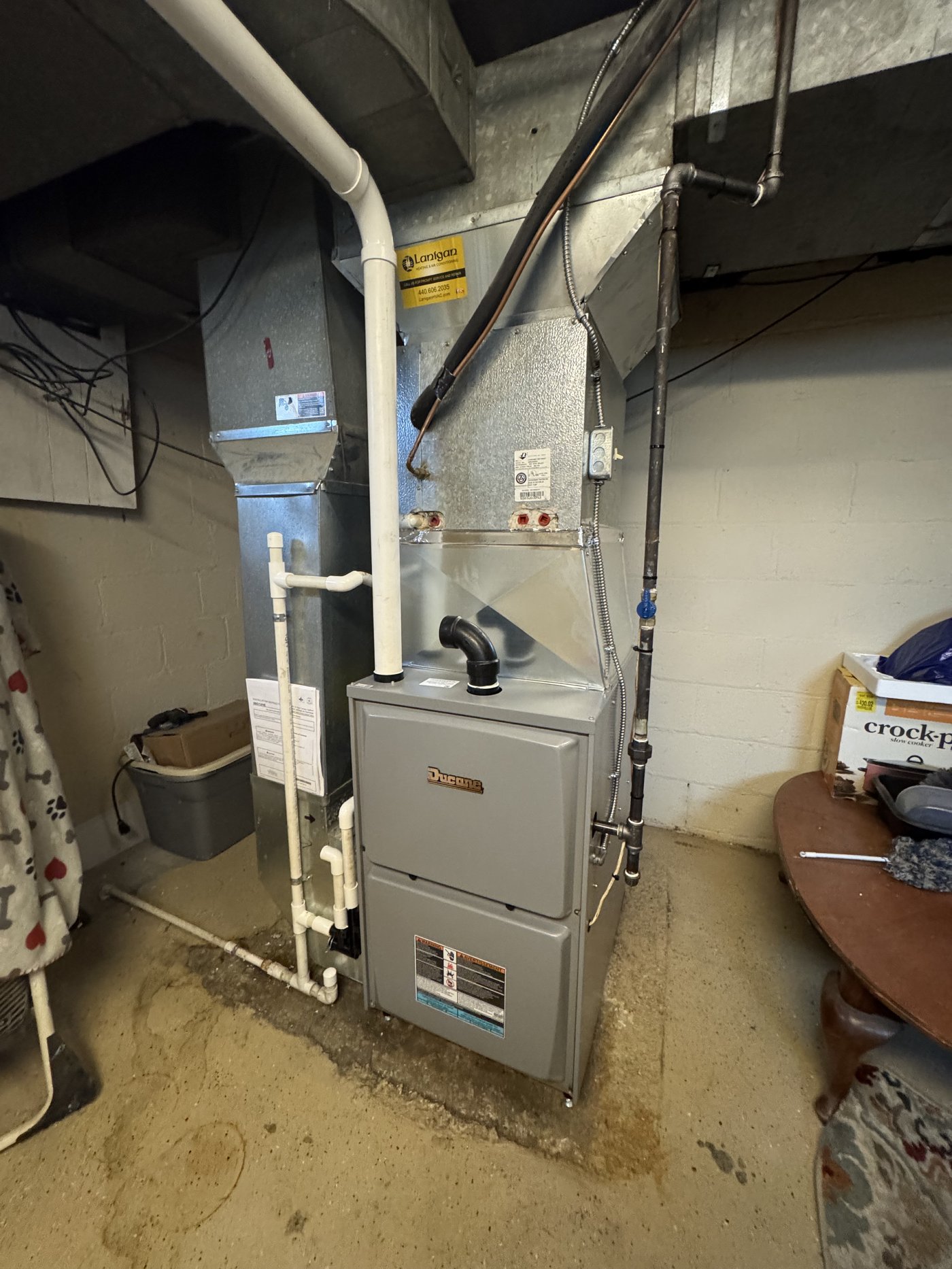 Water Heater & Furnace Install