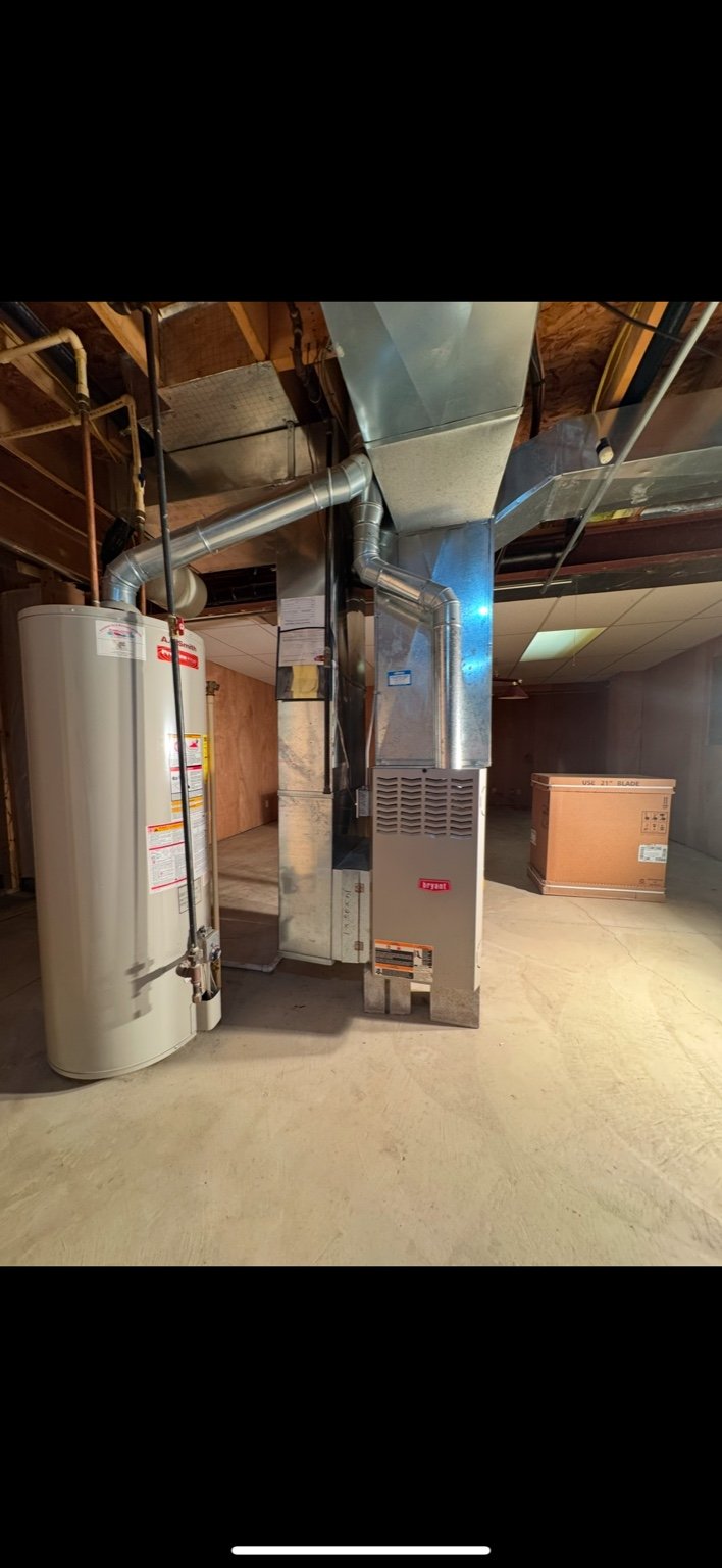 Basement Furnace Installation