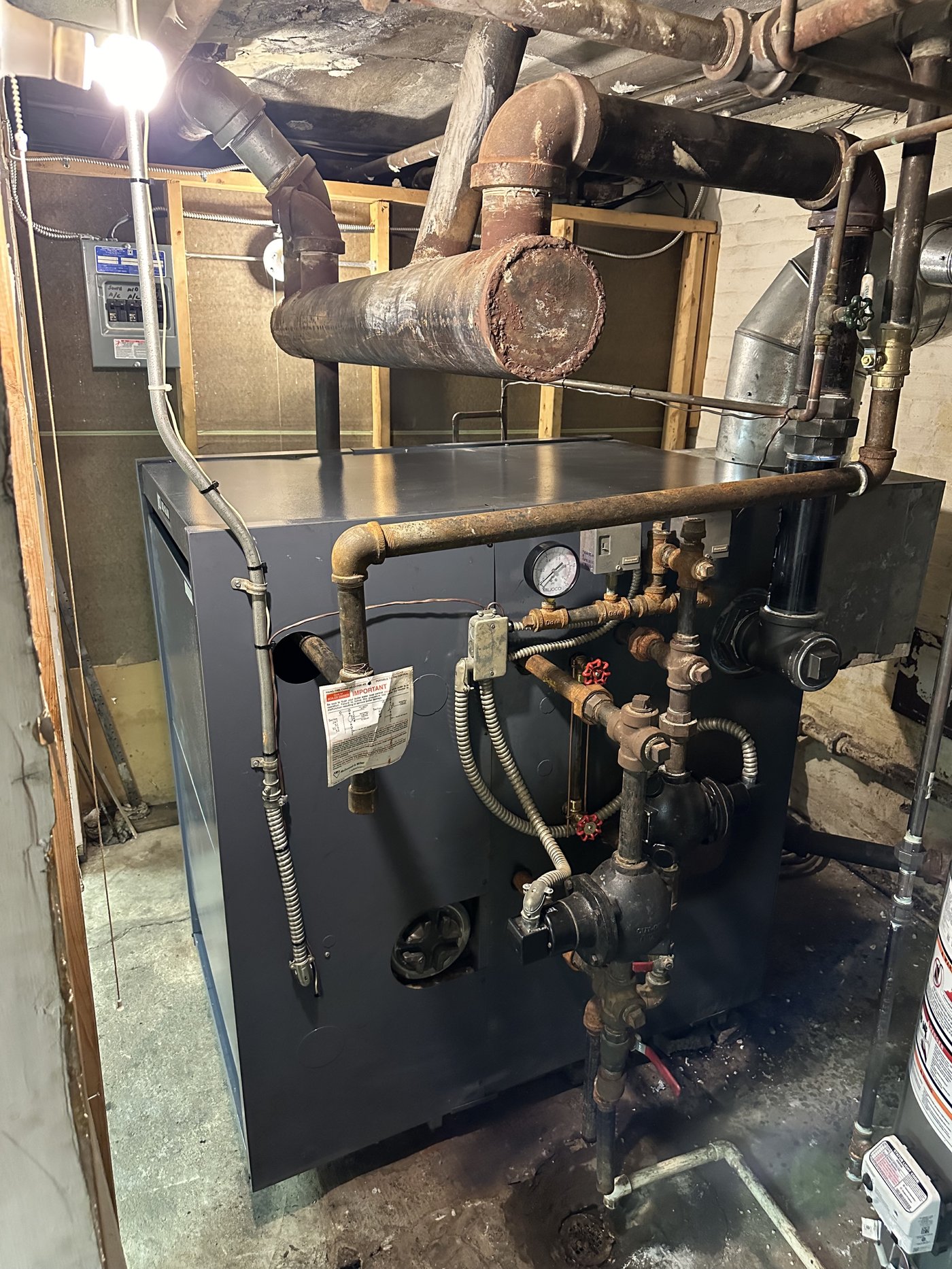 Commercial Boiler Section Replacement